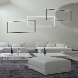 Spigolo Vertical hanglamp LED zwart