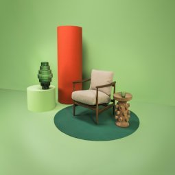 Todd fauteuil groen