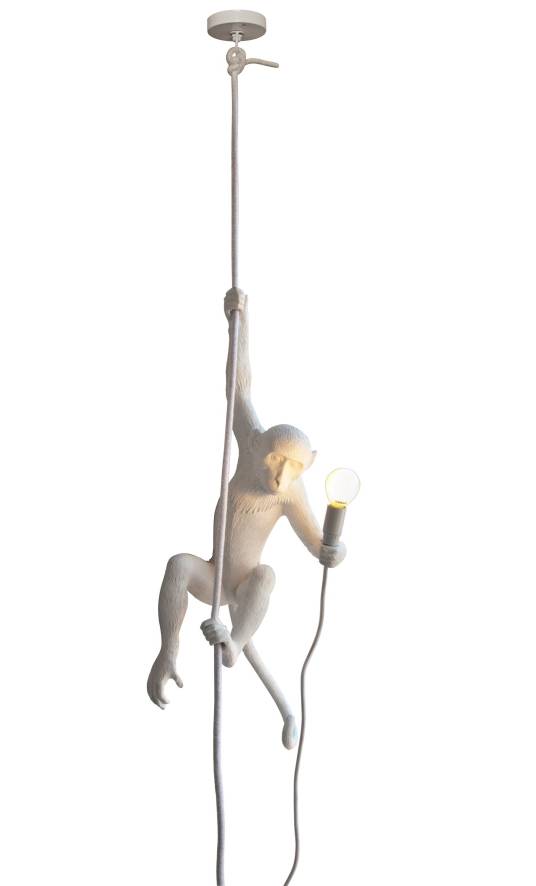Seletti Monkey Ceiling hanglamp wit | Flinders